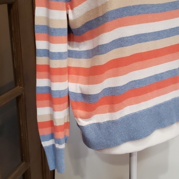 SUMMER & Sage Striped Sweater NWOT - Picture 4 of 7